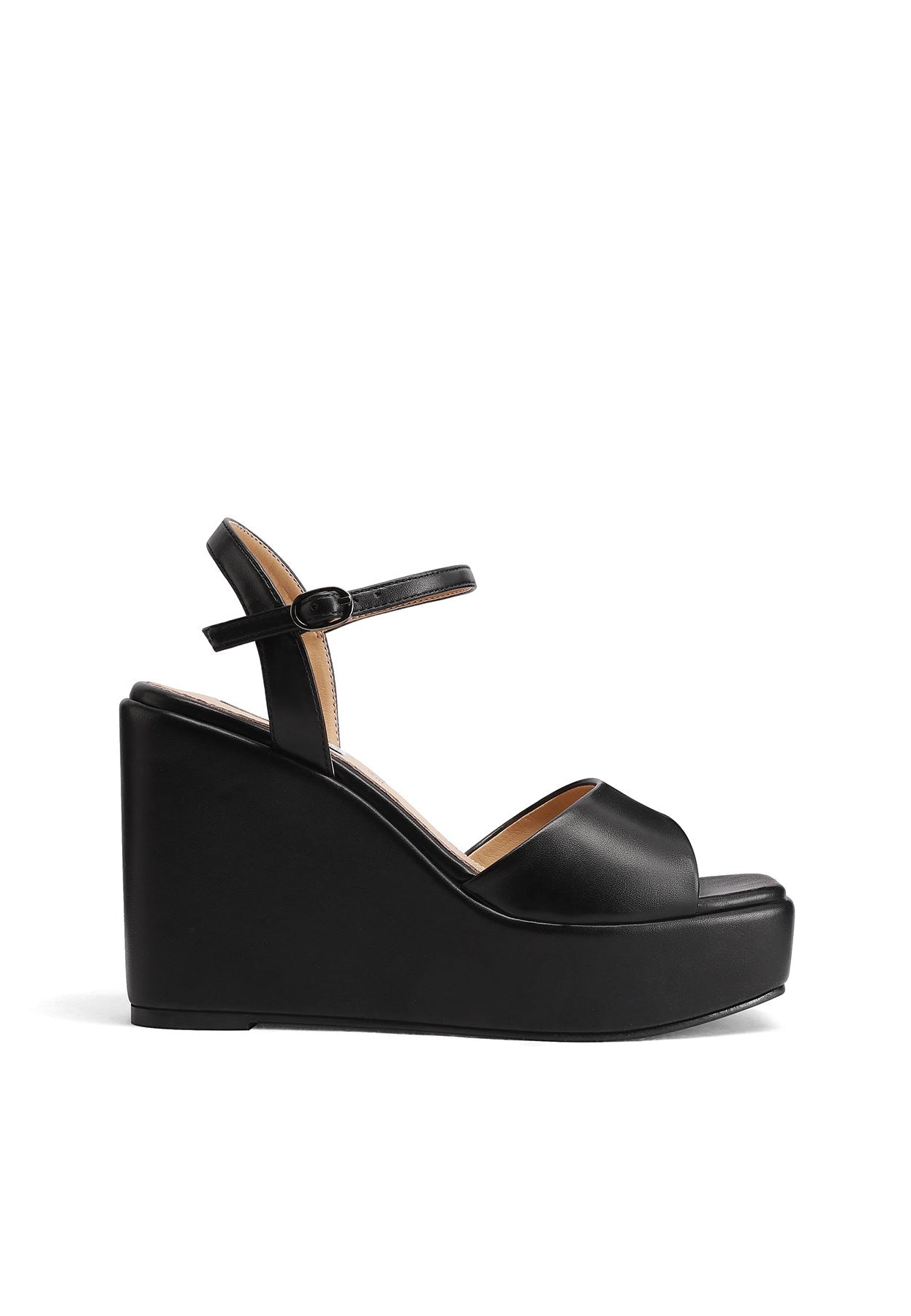 Scarpe Zeppa Estive Zeppe Nere Eleganti Estive Sandals Zeppe