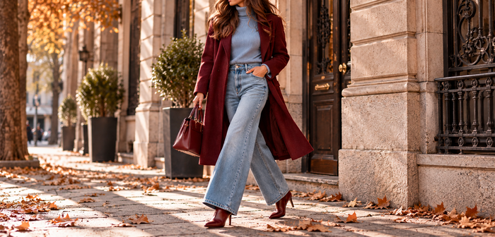 Outfit borgogna: come abbinare le scarpe con 6 colori di tendenza
