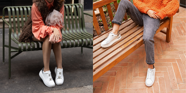 Sneakers Bianche amate dalle star, la tendenza del 2024