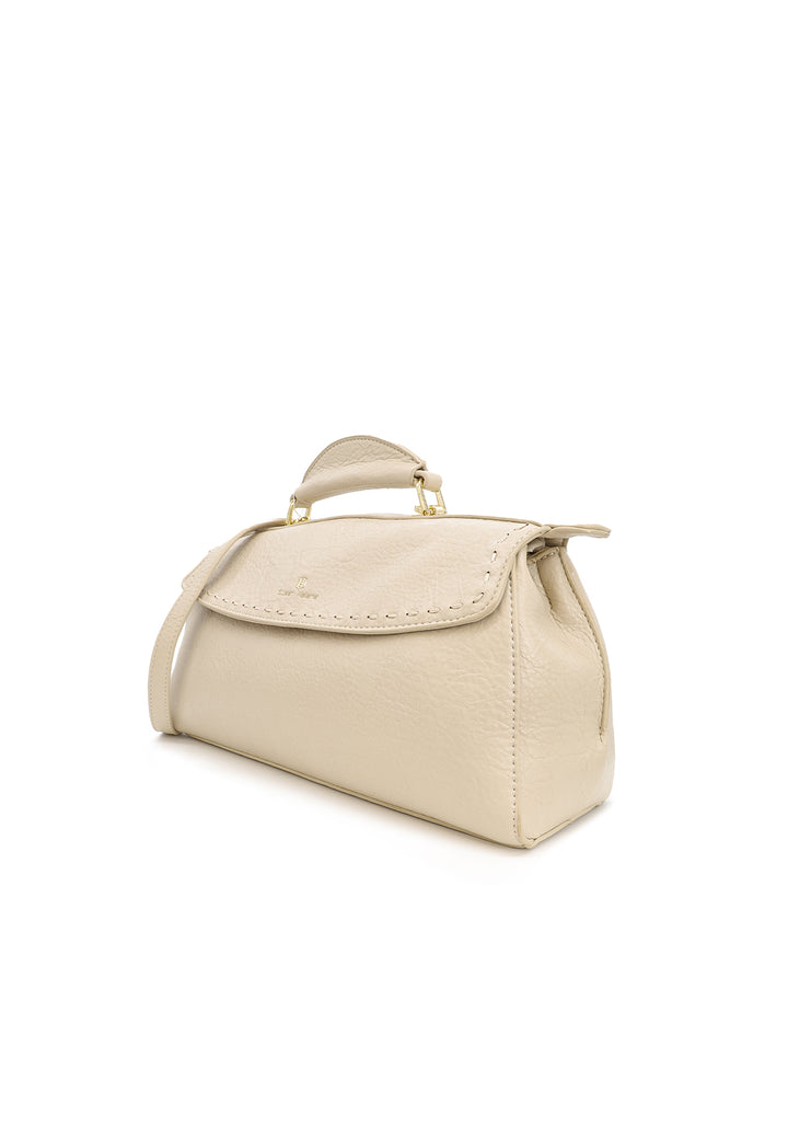 borsa a mano queen helena con tracolla rimovibile LW206 beige