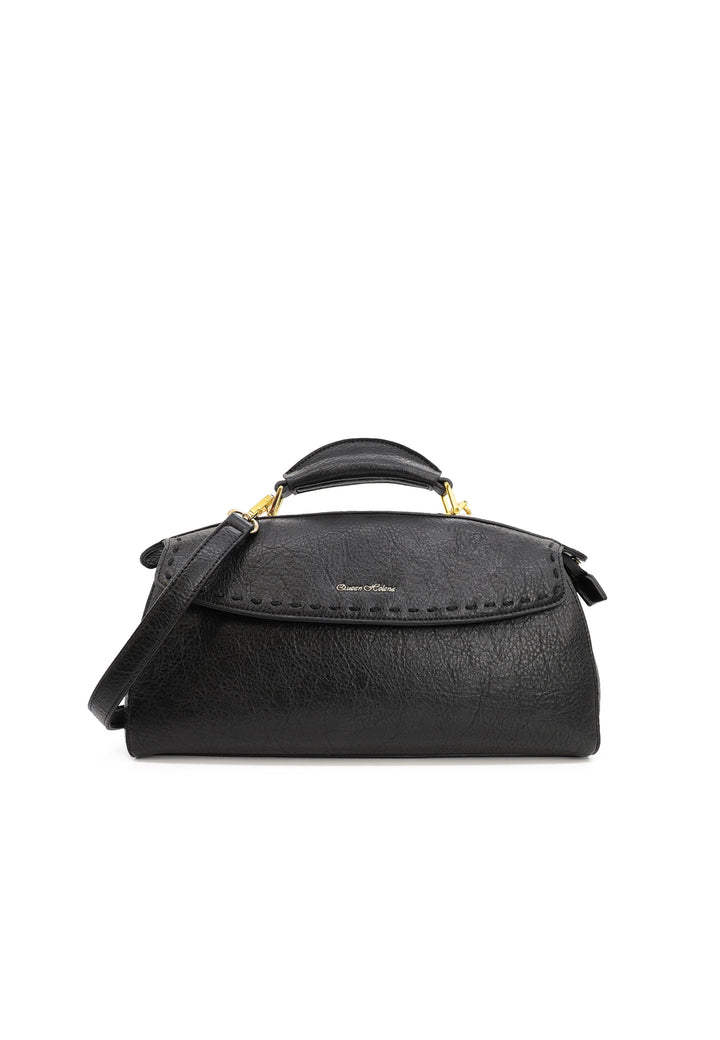 borsa a mano queen helena con tracolla rimovibile LW206 nero