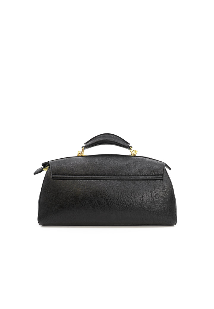 borsa a mano queen helena con tracolla rimovibile LW206 nero
