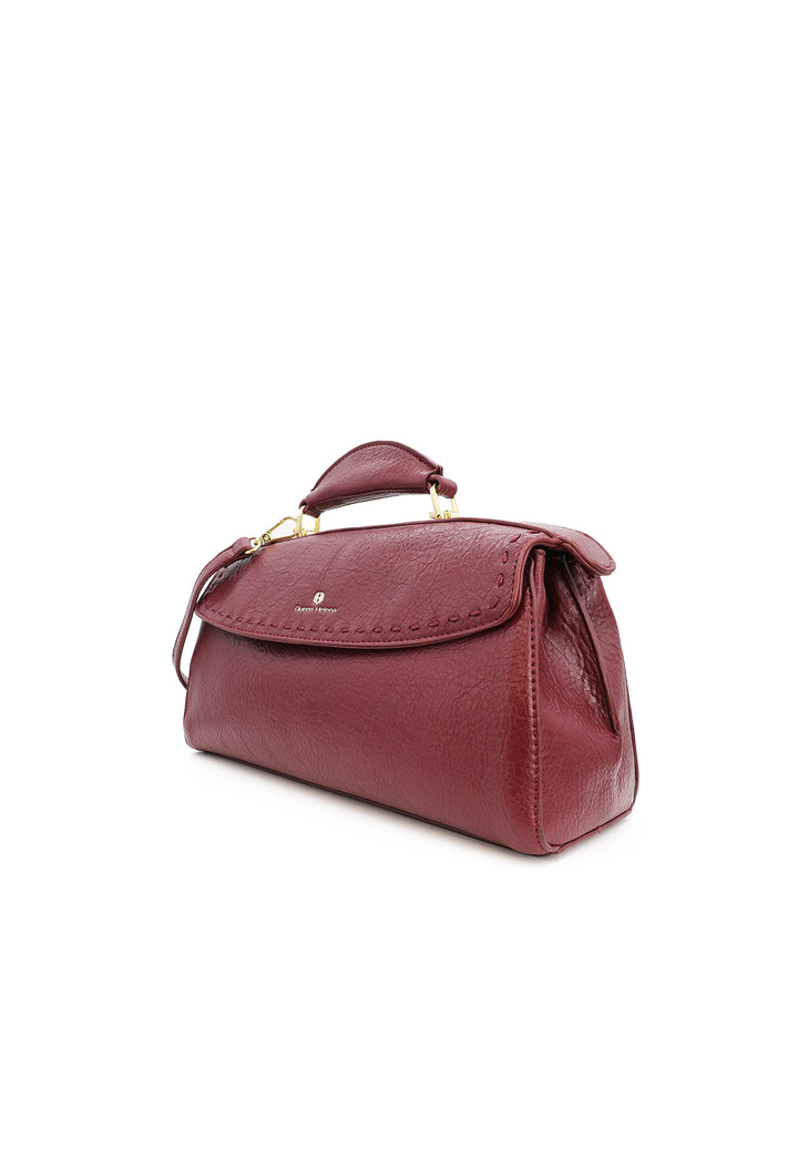 borsa a mano queen helena con tracolla rimovibile LW206 rosso