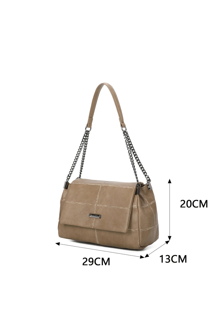 Borsa a spalla colore khaki