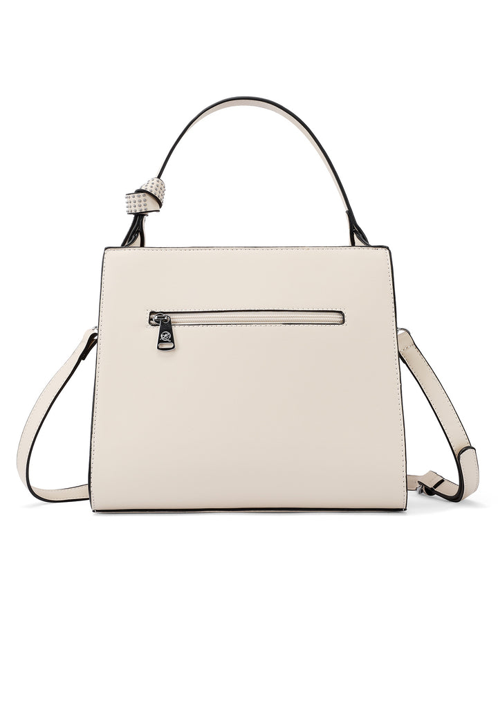 Borsa a tracolla o con manico colore beige