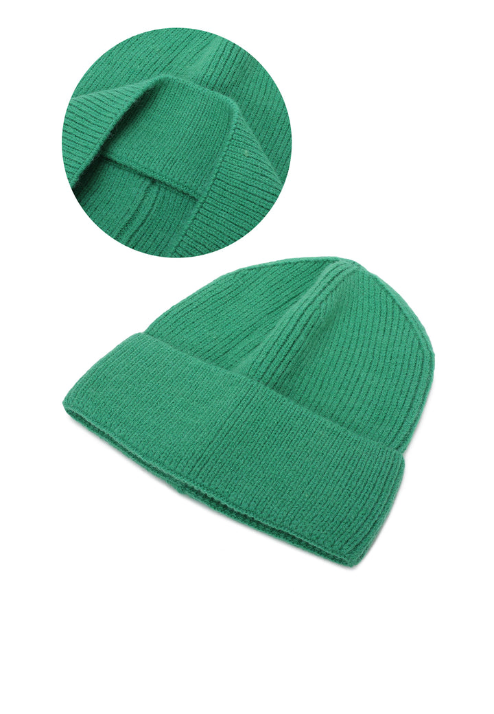 cappello invernale da donna colore verde