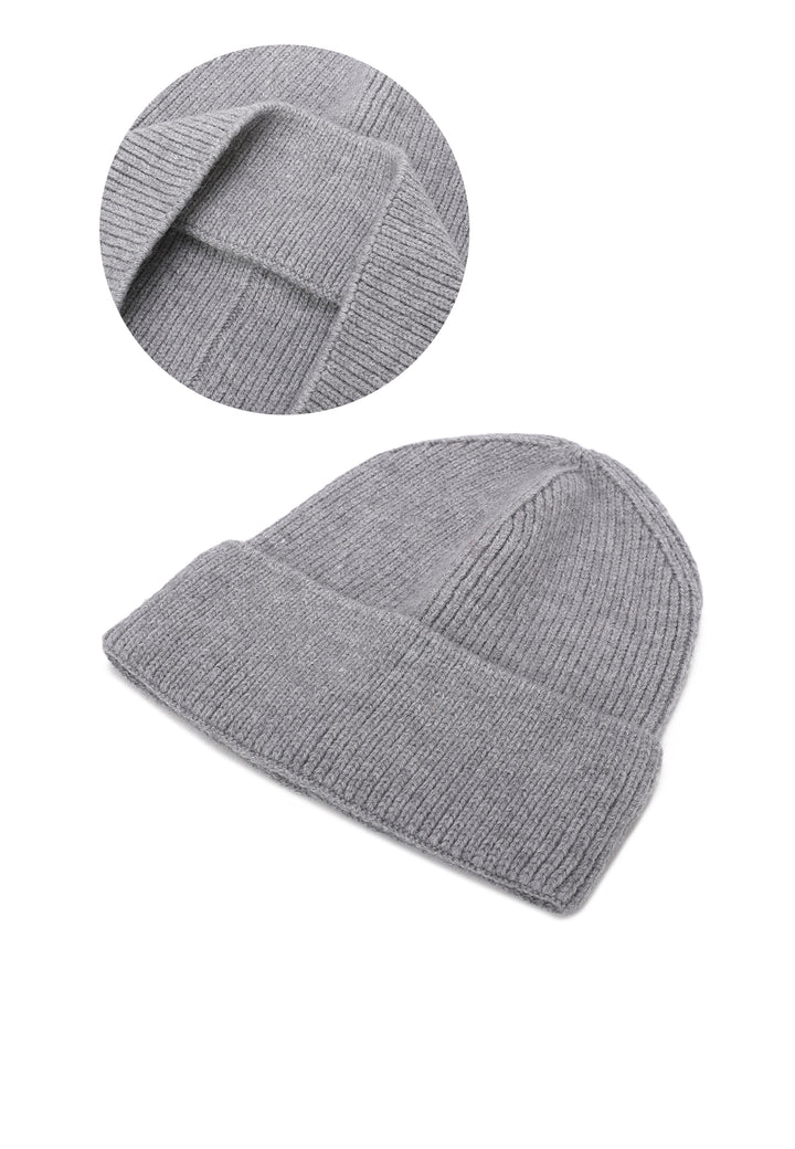 cappello invernale da donna colore grigio
