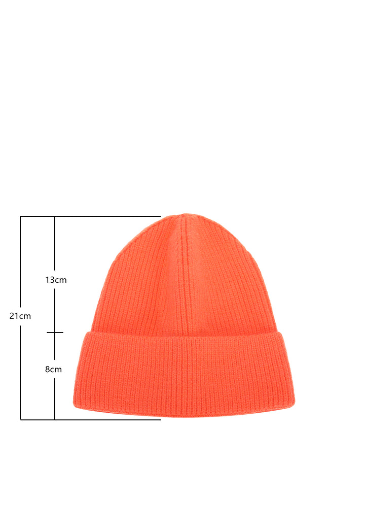 cappello invernale da donna colore arancione