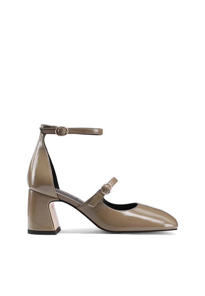 decolletè mary jane queen helena K3922 khaki