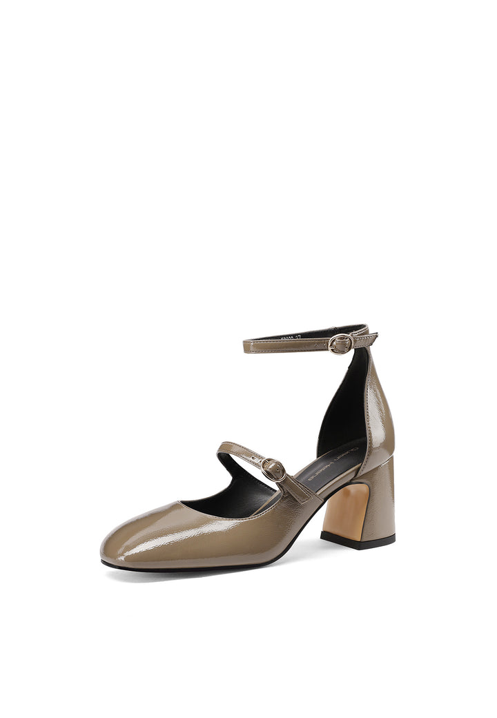 decolletè mary jane queen helena K3922 khaki