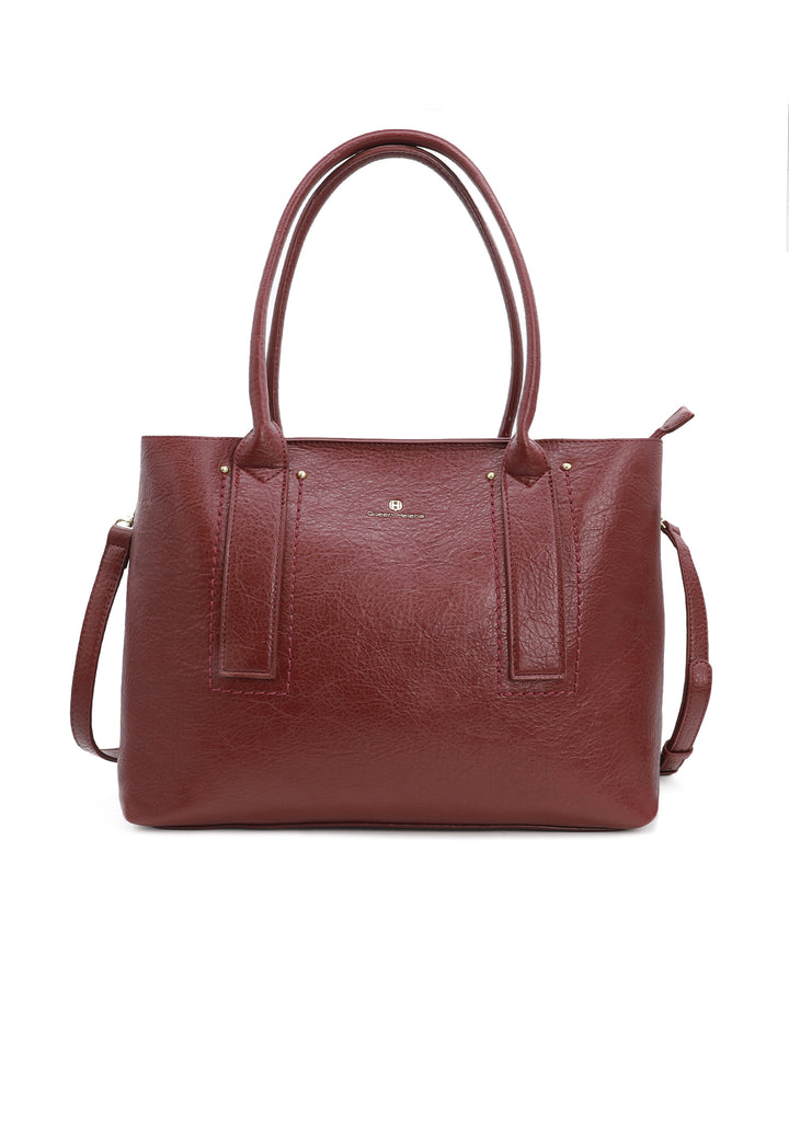 Borsa donna a mano con tracolla regolabile red