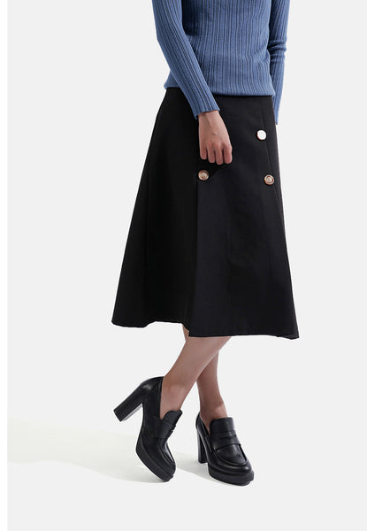 Mocassini Donna Con Tacco Largo QUEEN HELENA - Francesine Eleganti In Ecopelle - Foto 11