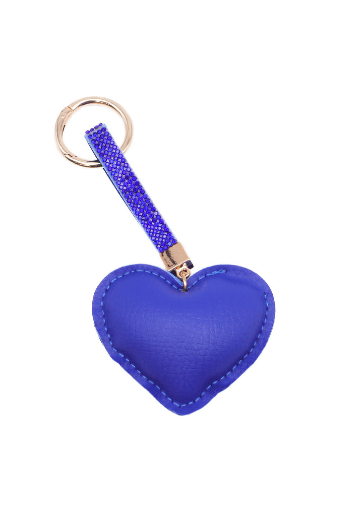 Portachiavi a cuore con logo e strass Donna, Rosa | Milano Portachiavi a cuore con logo e strass Donna, Rosa | Milano