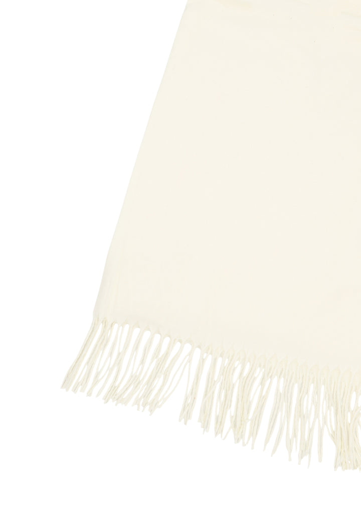 Sciarpa-flanella-frange-calda-lunga-crema