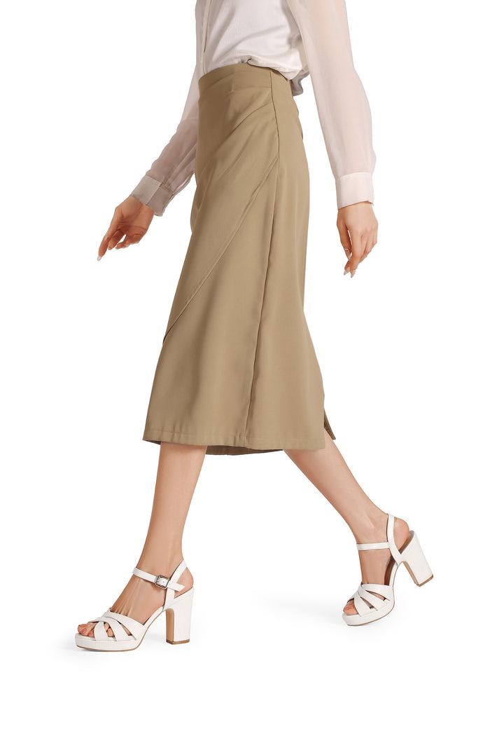 Sandali estivi con tacco 9 cm color beige