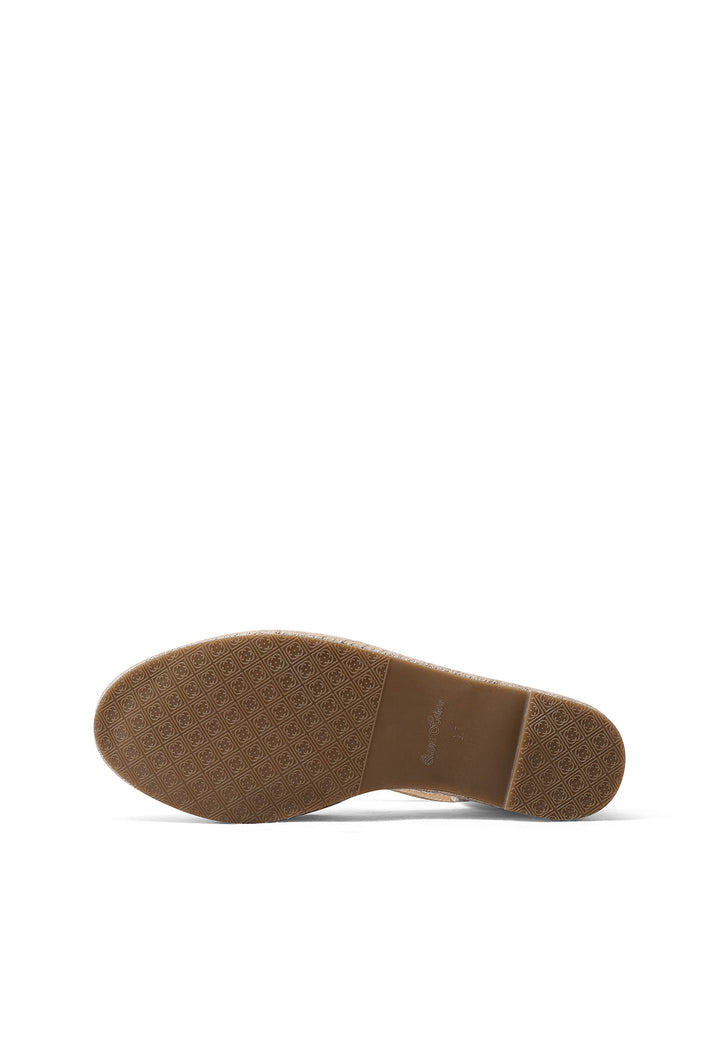 Zeppa in simil corda color khaki