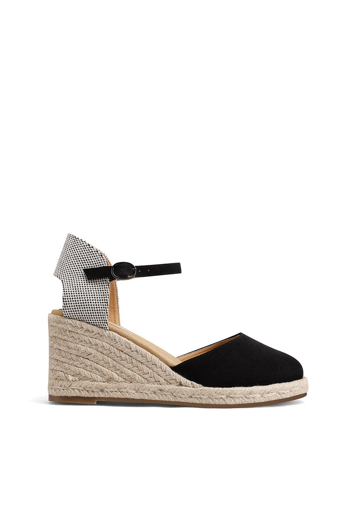 Zeppa in simil corda color nero