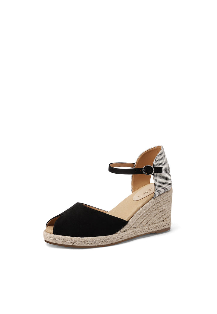 Zeppa in simil corda color nero