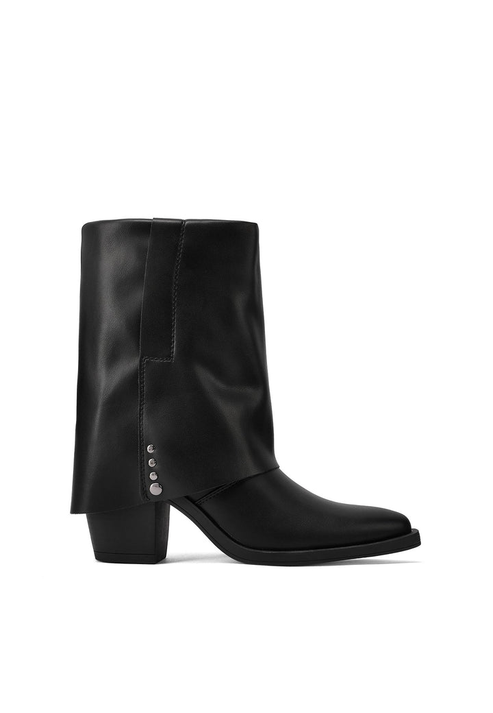 Stivaletti da donna camperos con gambale risvoltato X33-102