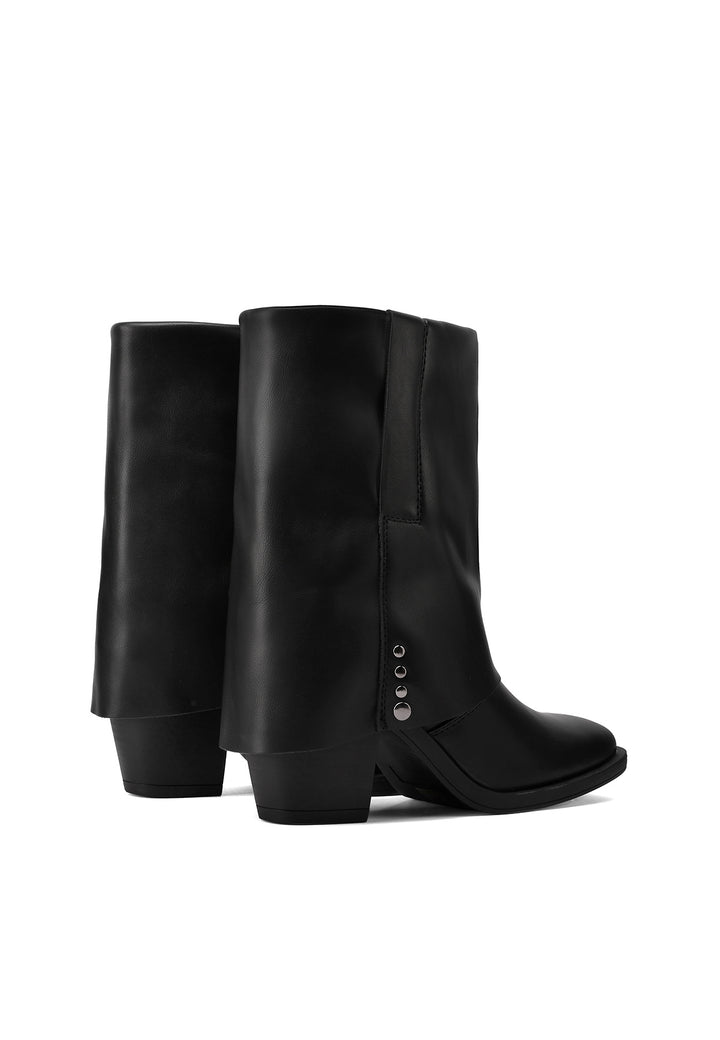 Stivaletti da donna camperos con gambale risvoltato X33-102
