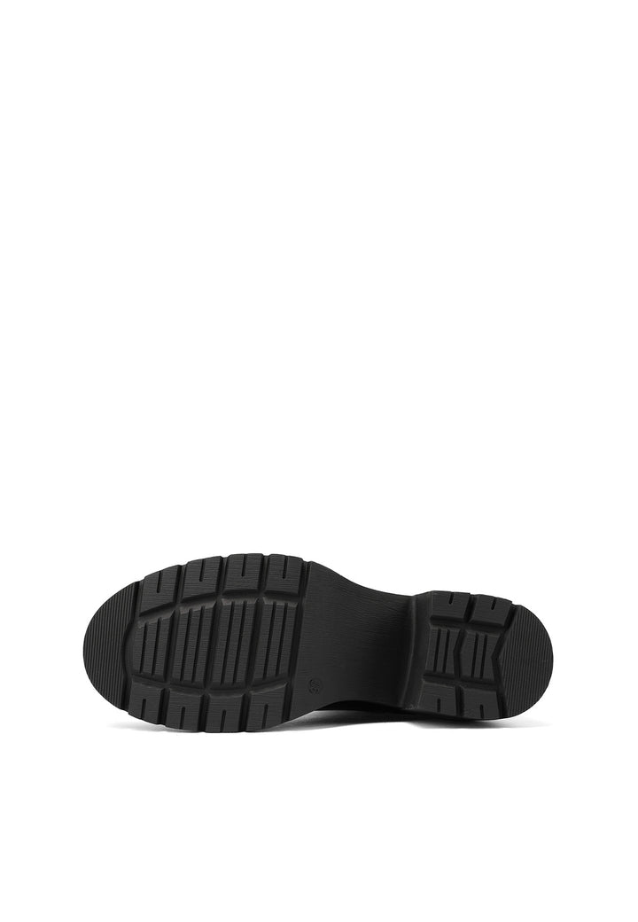 Stivaletti da donna in ecopelle nera queen helena X33-82