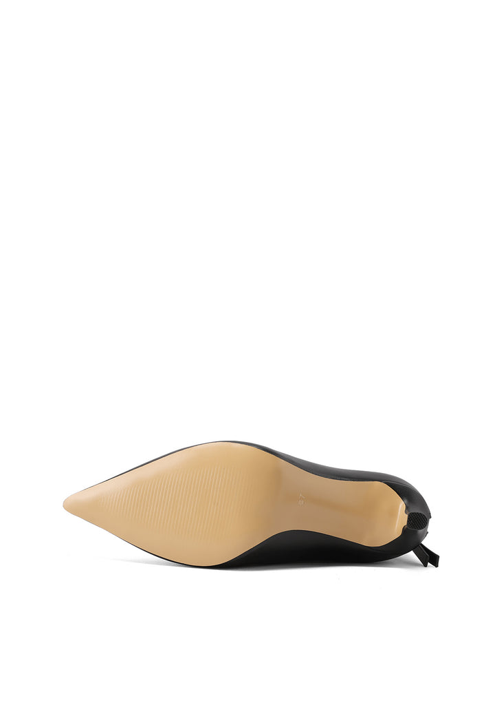 stivaletti da donna queen helena neri con tacco 8 cm