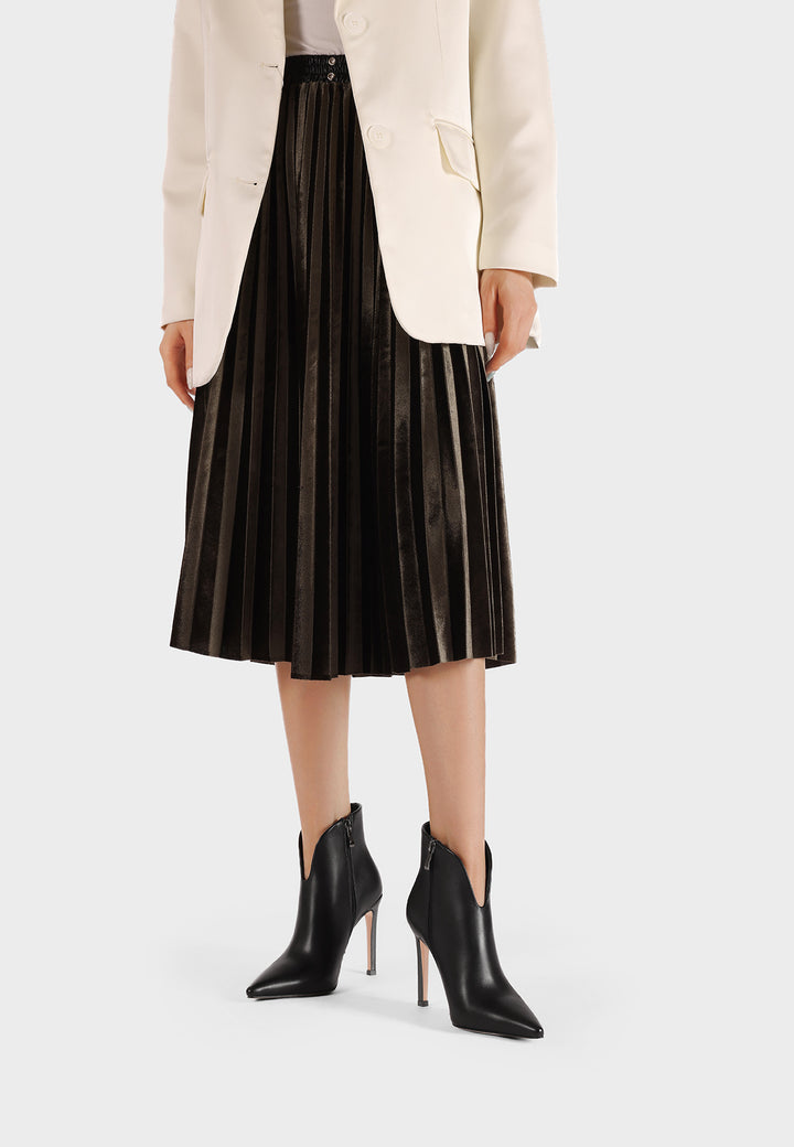 Stivaletti da donna a punta tacco 10  in ecopelle K4053 queen helena
