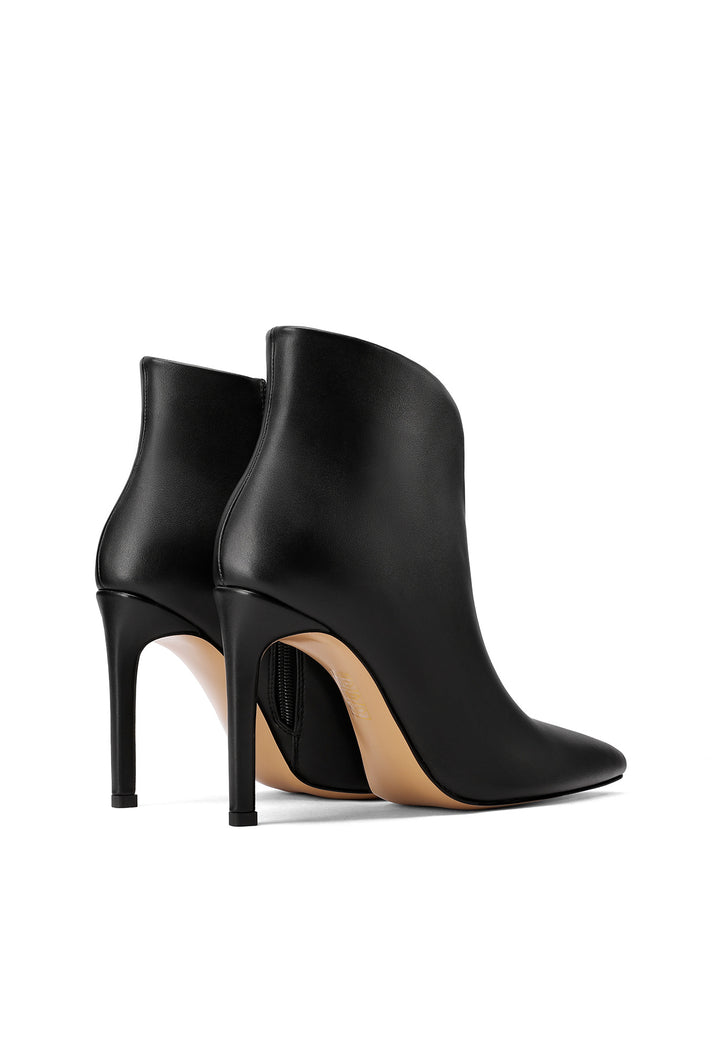 Stivaletti da donna a punta tacco 10  in ecopelle K4053 queen helena