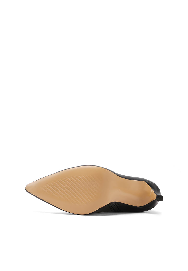 Stivaletti da donna a punta tacco 10  in ecopelle K4053 queen helena