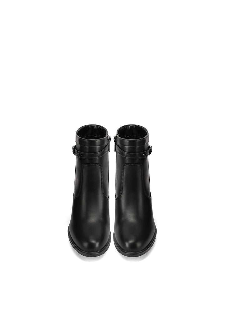 Tronchetti Con Zip Laterale QUEEN HELENA - Tacco Alto 9 Cm In Pelle Sintetica - Foto 5