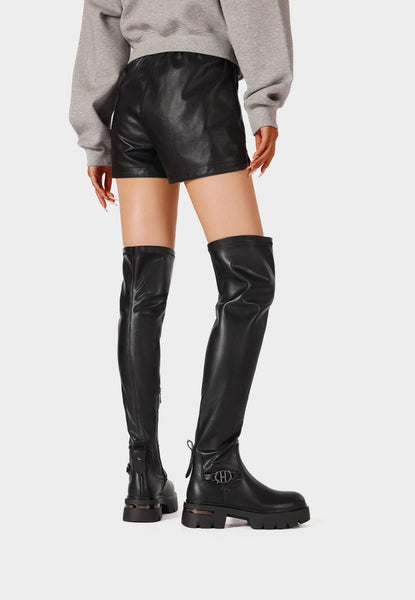 Stivali Sopra Il Ginocchio Tacco Alto ASOS DESIGN Karlie Stivali