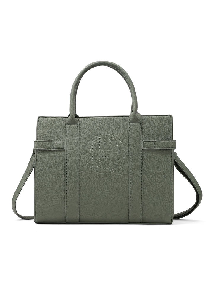 Borsa a mano donna elegante in ecopelle con tracolla regolabile