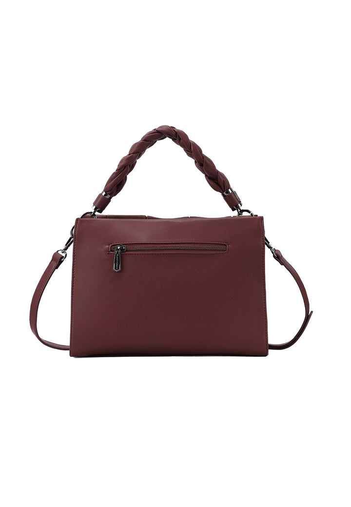 borsa grande casual capiente con tracolla e manico rivestito
