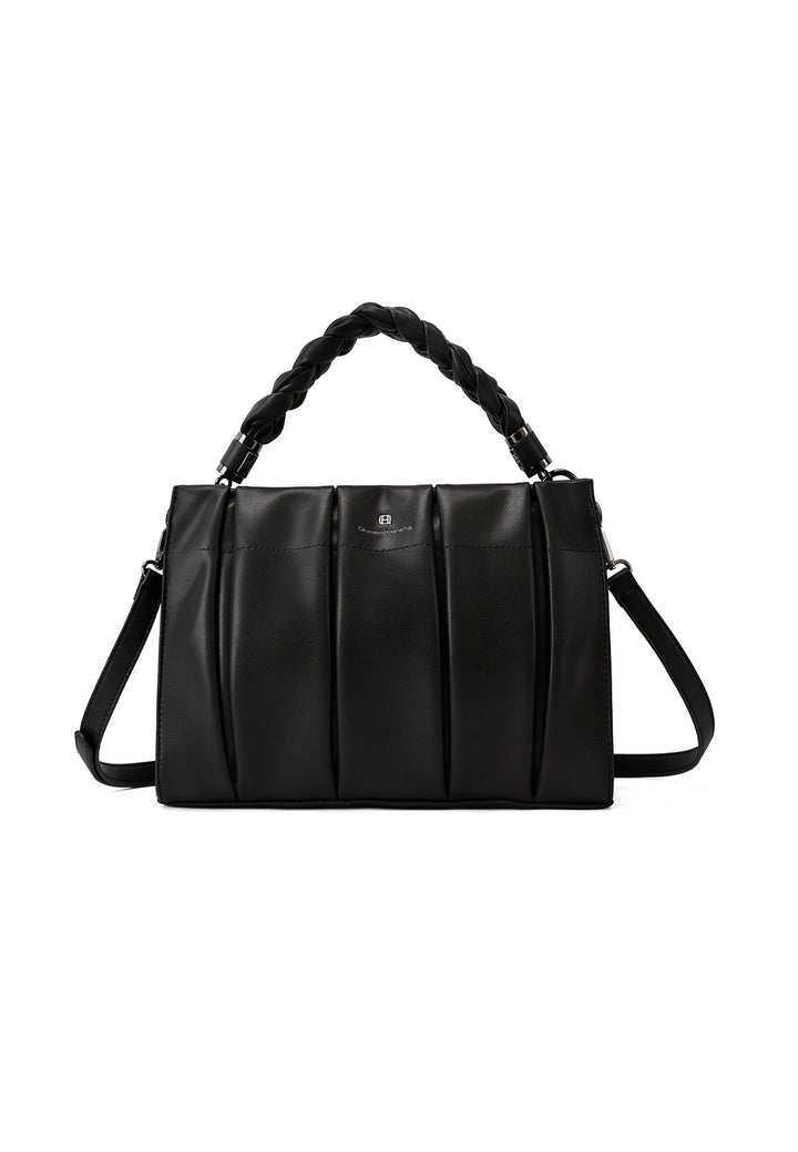 borsa grande casual capiente con tracolla e manico rivestito