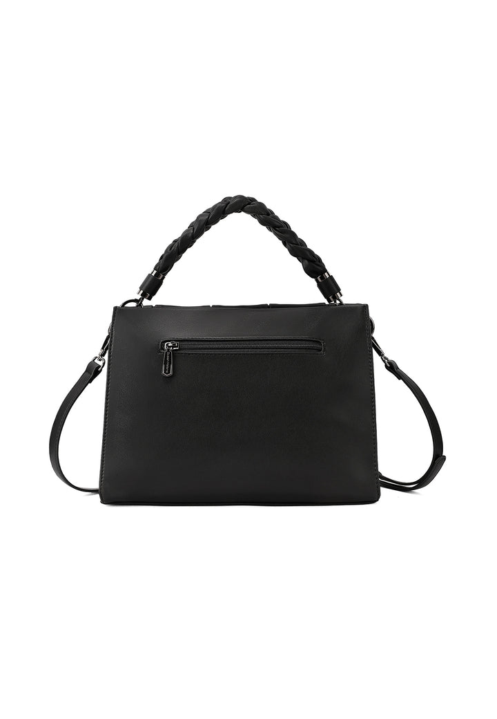 borsa grande casual capiente con tracolla e manico rivestito