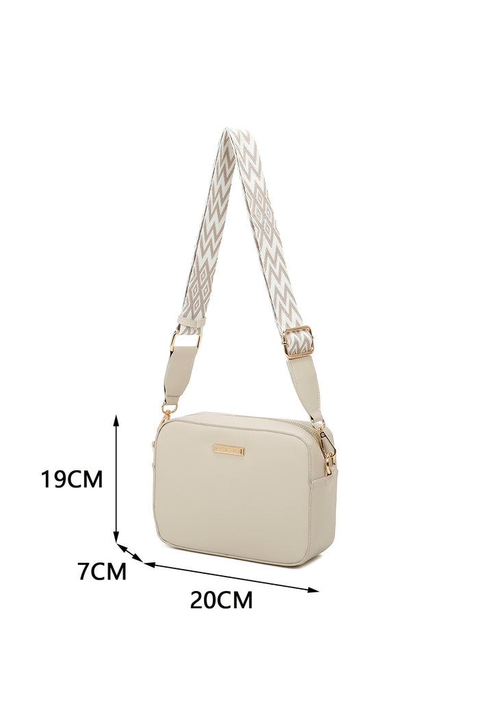 Borsa a tracolla colore beige