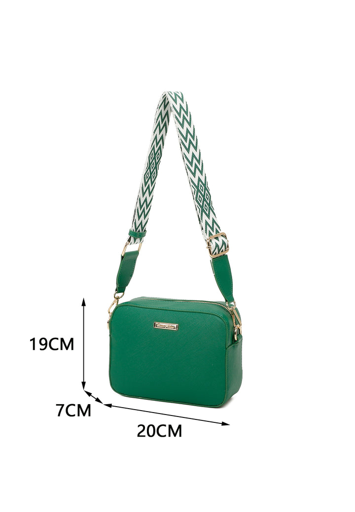 Borsa a tracolla colore verde