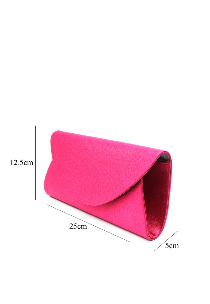 Pochette con tracolla colore fucsia