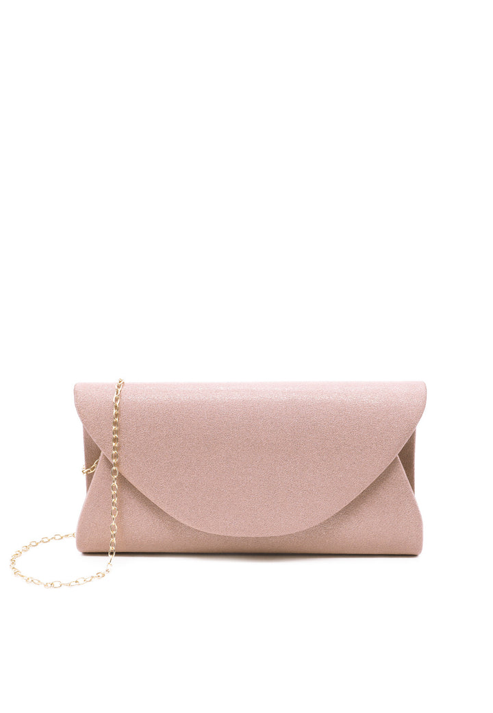 Pochette con tracolla colore rosa