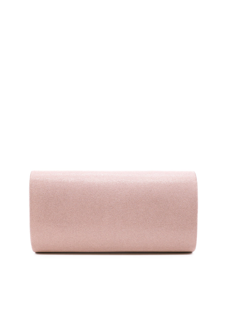 Pochette con tracolla colore rosa