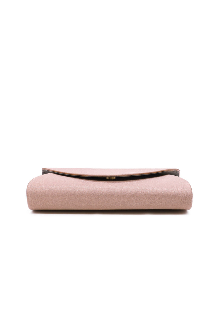 Pochette con tracolla colore rosa