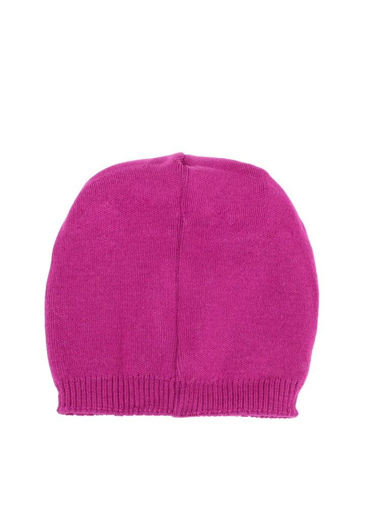 Cappello berretto lungo da donna invernale colore viola