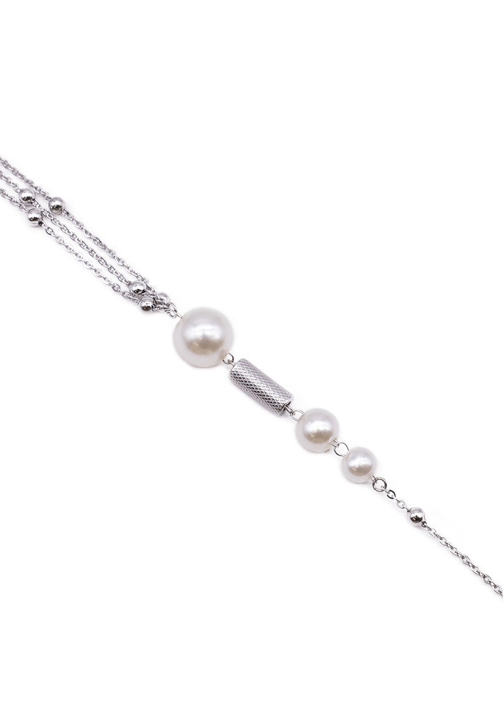 collana donna con perle queen helena argento