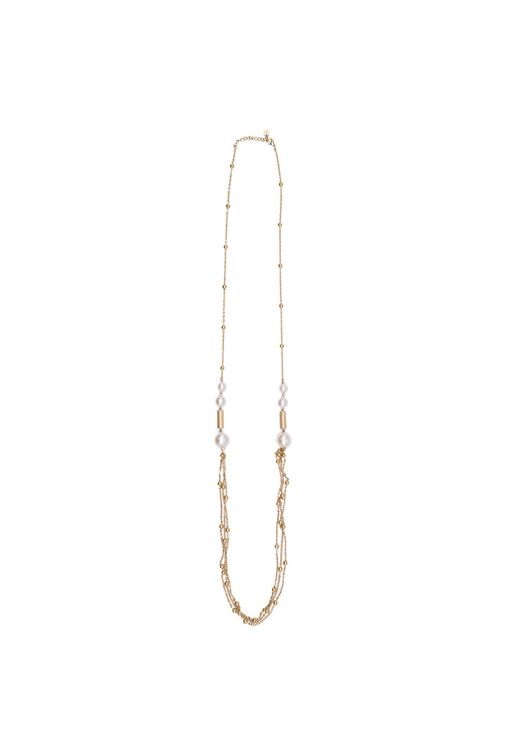 collana donna con perle queen helena oro