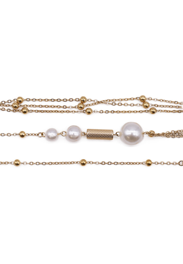 collana donna con perle queen helena oro