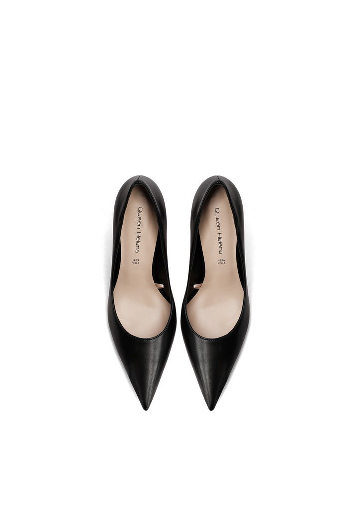 decolletè a punta con tacco da 6 cm queen helena K3642-