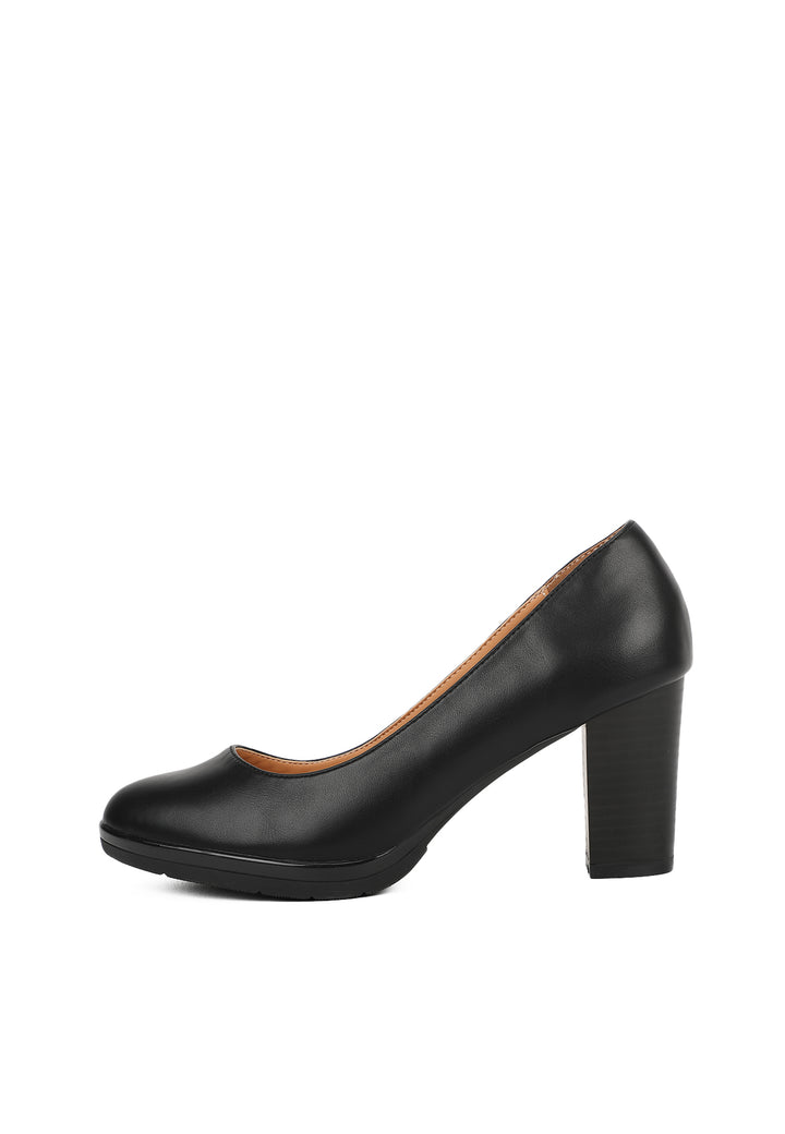 scarpe da donna con tacco da 8 cm queen helena zm9612 nero