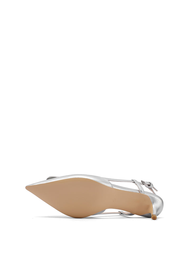 Decollete da donna modello slingback colore oro