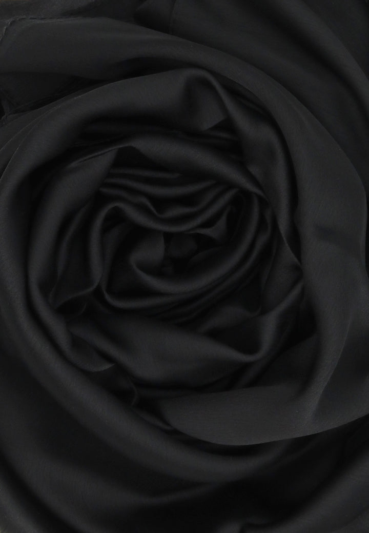 Sciarpa foulard pashmina colore nero