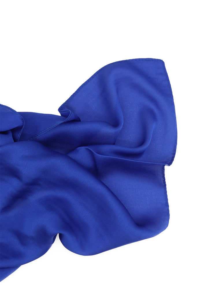 Sciarpa foulard pashmina colore blu